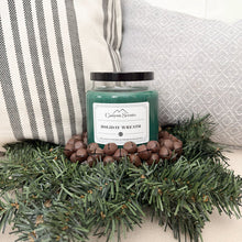 Load image into Gallery viewer, Holiday Wreath | 16oz candle | Compare to Gold Canyon Holiday wreath