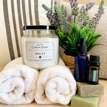 Load image into Gallery viewer, Relax - Lavender Eucalyptus | 16 oz candle | Canyon Scents Original Fragrance