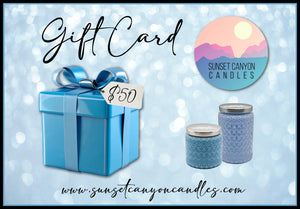 Sunset Canyon Candles Gift Card