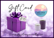 Load image into Gallery viewer, Sunset Canyon Candles Gift Card
