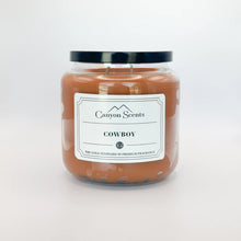 Load image into Gallery viewer, Cowboy | 16 oz candle | Canyon Scents Original Fragrance
