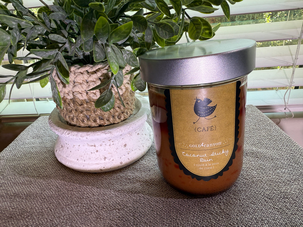 Coconut Sticky Bun  | 19oz baking jar   | Gold Canyon Product