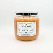 Load image into Gallery viewer, Peaches and Pumpkin | 16oz candle | Compare to Gold Canyon Peaches &amp; Pumpkin
