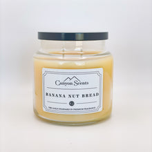 Load image into Gallery viewer, Banana Nut bread | 16 oz candle | Compare to Gold Canyon Candles Banana Nut Bread
