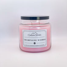 Load image into Gallery viewer, Champagne Wishes | 16 oz candle | Compare to Bath &amp; Body Works A Thousand Wishes
