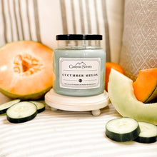 Load image into Gallery viewer, Cucumber Melon | 16 oz candle | Compares to Gold Canyon Cucumber Melon
