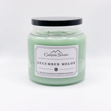 Load image into Gallery viewer, Cucumber Melon | 16 oz candle | Compares to Gold Canyon Cucumber Melon

