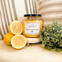Load image into Gallery viewer, Fresh Lemon Zest | 16 oz candle | Canyon Scents Original Fragrance
