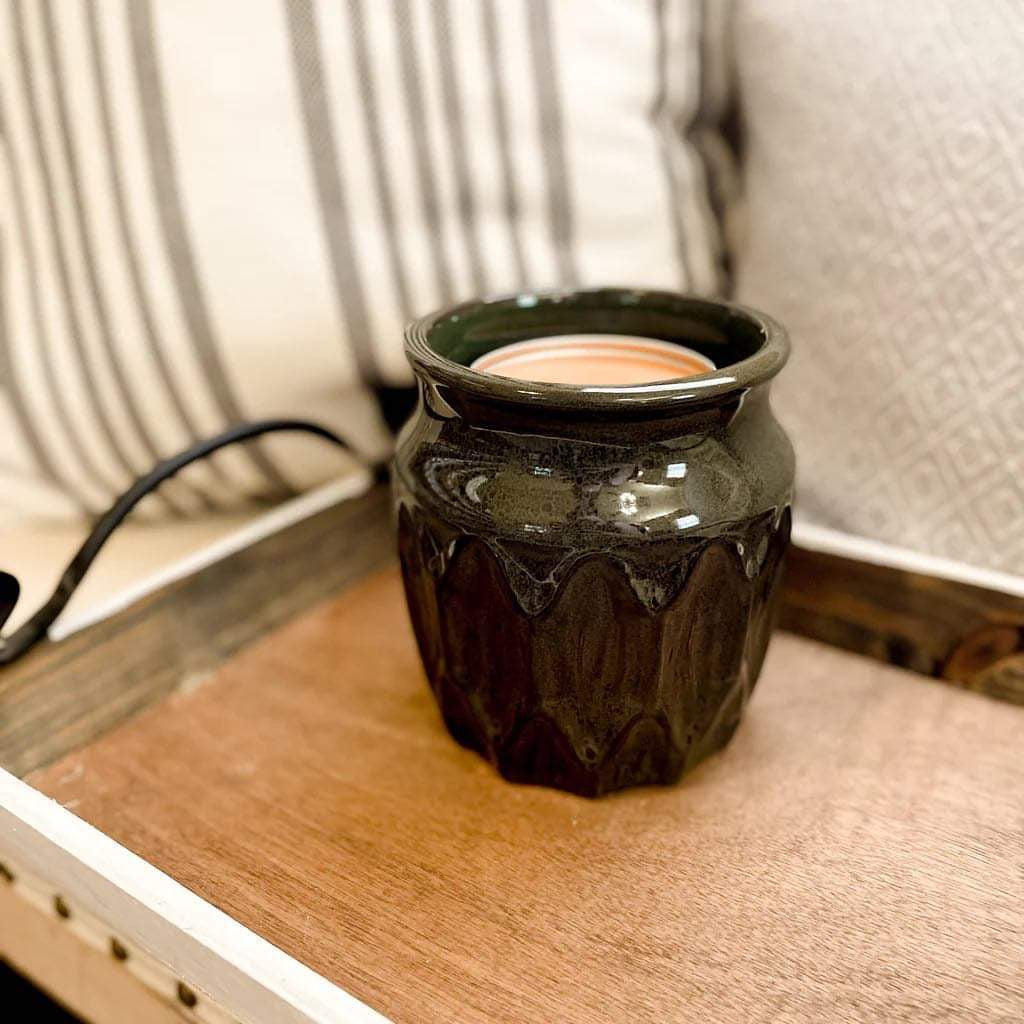 Trellis Scent Warmer & Glass Dish