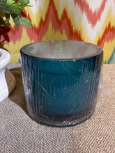 Load image into Gallery viewer, Rainshower | Specialty 10oz Jar Blue decorative glass
