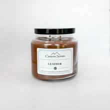 Load image into Gallery viewer, Leather | 16oz candle | Compare to Gold Canyon Leather NEW
