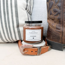 Load image into Gallery viewer, Leather | 16oz candle | Compare to Gold Canyon Leather NEW
