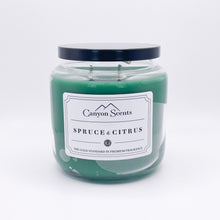 Load image into Gallery viewer, Spruce &amp; Citrus | 16oz candle | Compare to Gold Canyon Spruce &amp; Citrus

