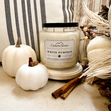 Load image into Gallery viewer, White Pumpkin | 16oz candle | Similar to Gold Canyon White Pumpkin
