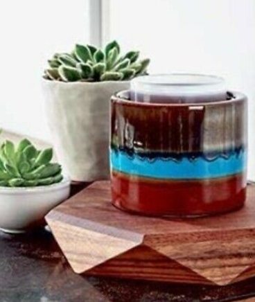 Landscape Warmer & Glass Dish