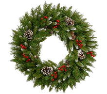 Load image into Gallery viewer, Christmas Wreath | Compare to Gold Canyon Holiday Wreath
