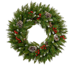 Christmas Wreath | Compare to Gold Canyon Holiday Wreath